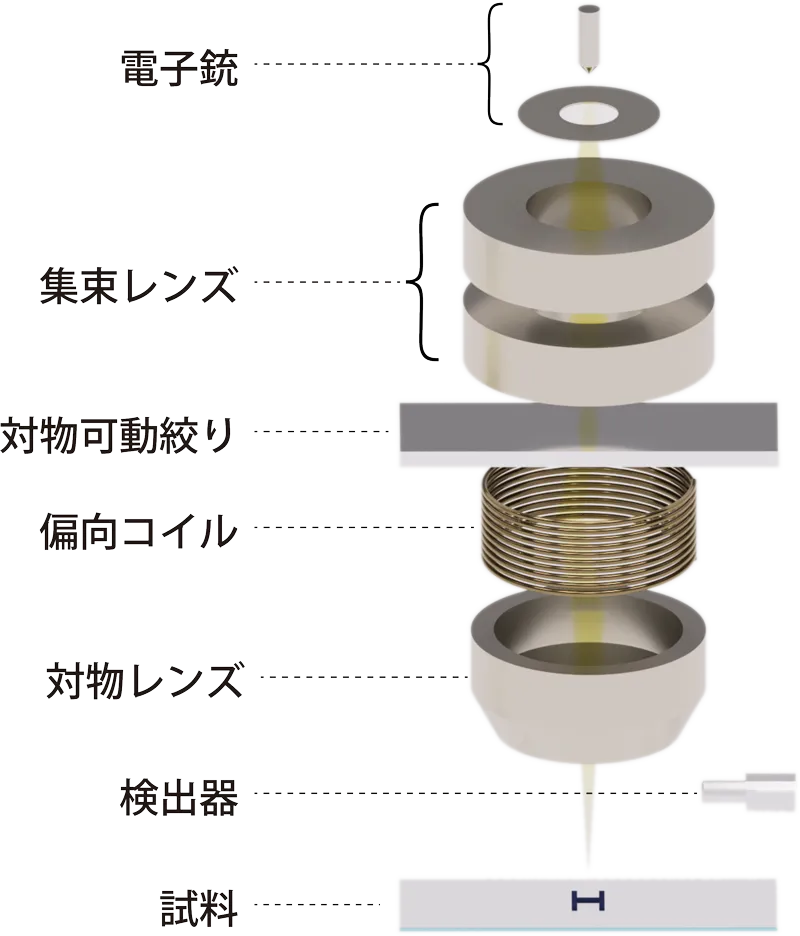 電子顕微鏡の構造