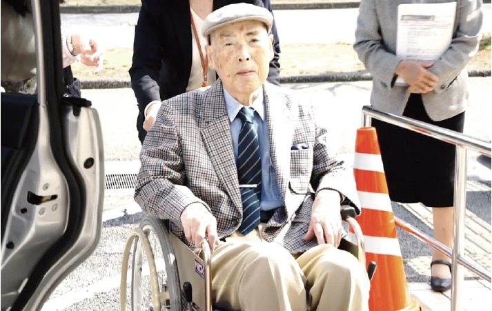 Professor Tanaka Keiichi in good spirits at the opening ceremony.