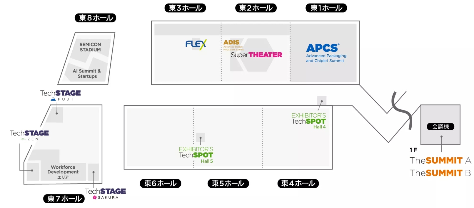 日立ハイテクグループブース